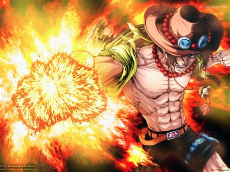 One Piece Fire Fist Portgas D Ace Hd Wallpaper Download