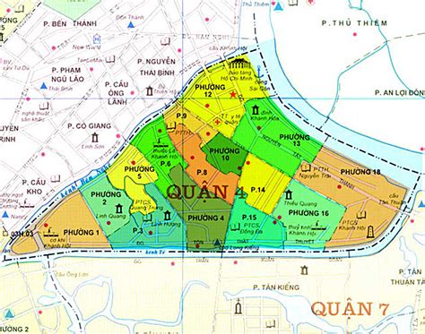 Bản Đồ Quận 4 Thành Phố Hồ Chí Minh【bản Đồ Việt Nam】