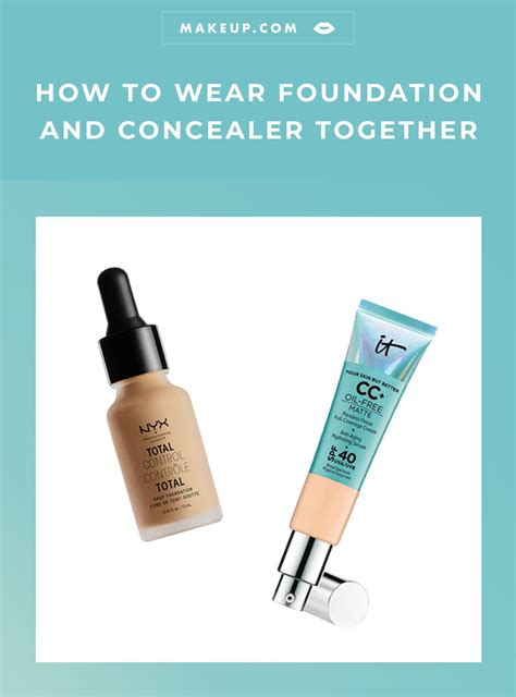 Concealer Vs Foundation Whats The Difference By L
