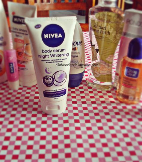 Review : NIVEA Body Serum Night Whitening