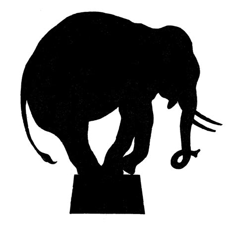 elephant silhouette silhouette clip art elephant images