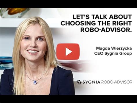 Magda wierzycka, właściwie magdalena franciszka wierzycka1 (ur. Let's talk about choosing the right robo-advisor - YouTube