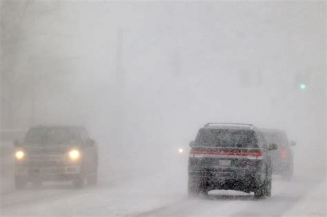 Buffalo Blizzard Causes Whiteout Conditions Travel Bans Ahead Of