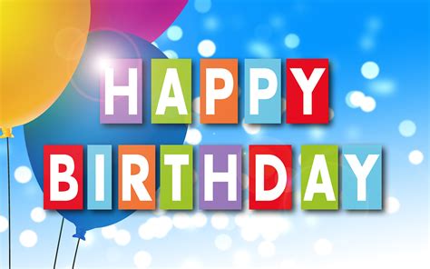 Birthday Happy Balloons · Free Image On Pixabay