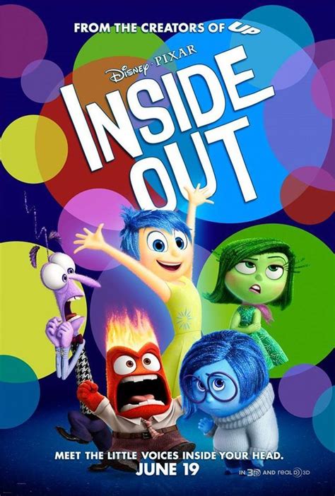Inside Out 2015 Ad Ogni Emozione La Sua Funzione