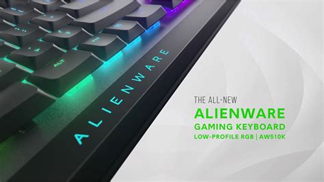 New Alienware Low Profile Rgb Mechanical Gaming Keyboard Aw510k Dell Usa