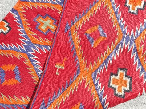 Antique Navajo Single Saddle Blanket Etsy