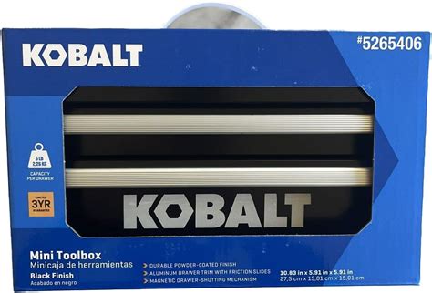 Kobalt Mini Toolbox 25th Anniversary Edition Black Ubuy Monaco