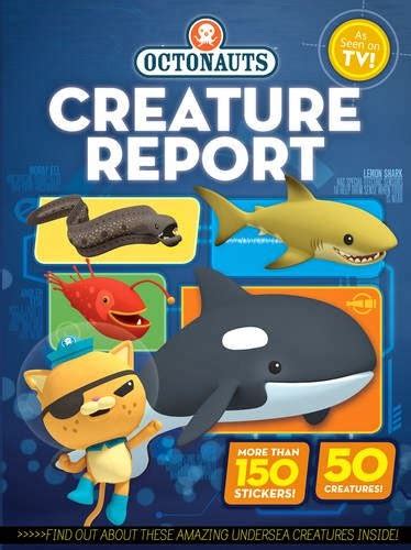 The Octonauts Creature Report Simon And Schuster Childrens Books