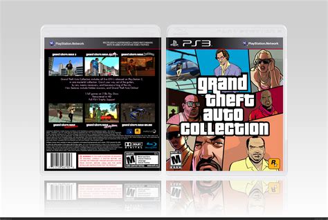 Grand Theft Auto Collection Playstation 3 Box Art Cover By