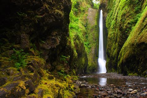 River Mountains Forest Nature River Gorge Oregon Wallpaper 4272x2848