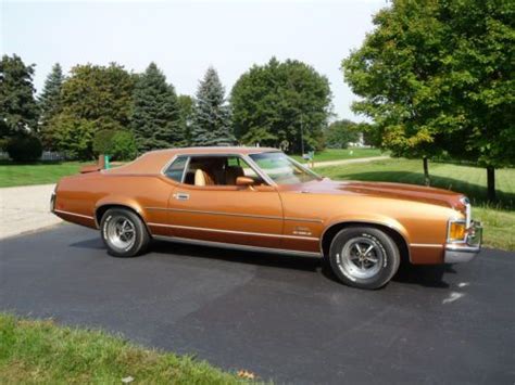 Purchase Used 1973 Mecury Cougar Hardtop Rare Bronze Age Package In
