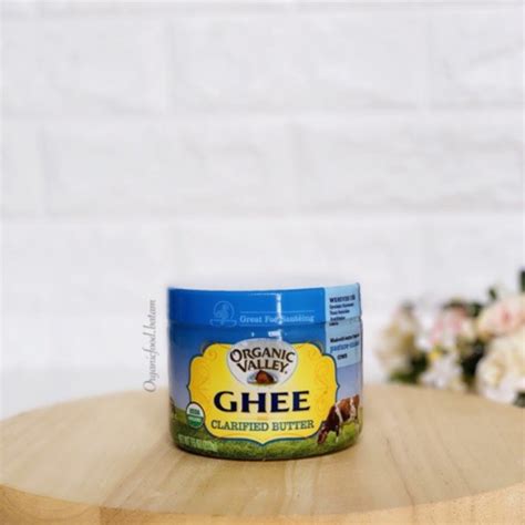 Organic Valley Ghee Clarified Butter / Mentega Ghee 212g | Shopee Indonesia