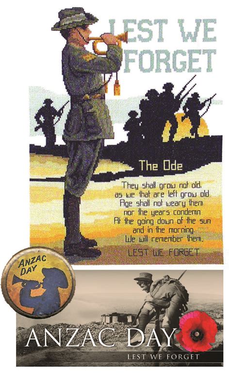 You can help support them for free by simply sharing this on social media like pinterest, facebook, reddit, twitter, and instagram. Lest we forget | Anzac day, Remembrance day, Cross stitch