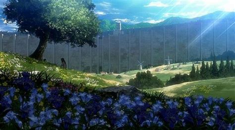 Aot Background Landscape Anime Scenery Scenery