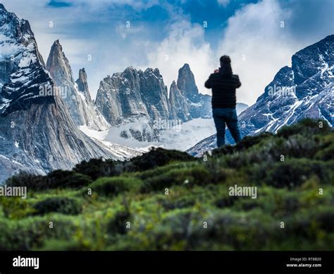 Chile Patagonia Torres Del Paine National Park Cerro Paine Grande