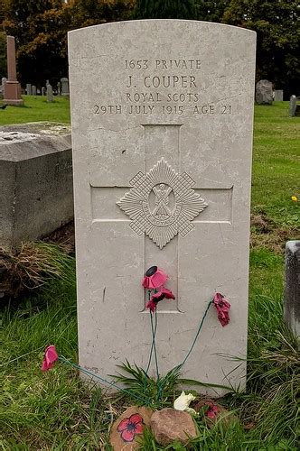 War Grave Morningside Cemetery Edinburgh Private J Couper Flickr