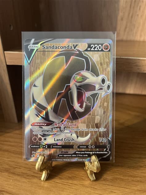 Sandaconda V 175 Full Art Chilling Reign Pokemon Tcg Nm Mint Ultra