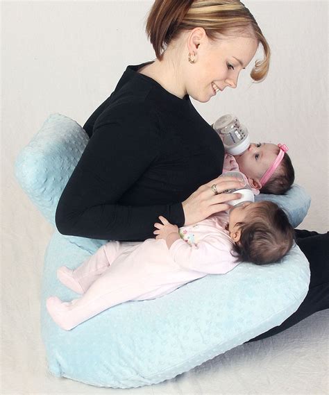 Look At This Blue Twin Z Nursing Pillow On Zulily Today Nursing Pillow Breastfeeding Pillow