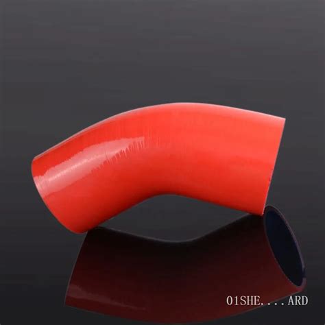 Free Shipping Silicone Hoses 45 Degree Reducer Elbows Hose 76mm 60 Mm 3 2 3 8 In Hoses