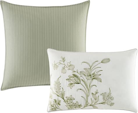 Comforter sets from ashley furniture homestore the bedroom is a tranquil space made for sleep and relaxation. Laura Ashley Natalie Bonus Comforter Set, Twin, Sage Green ...