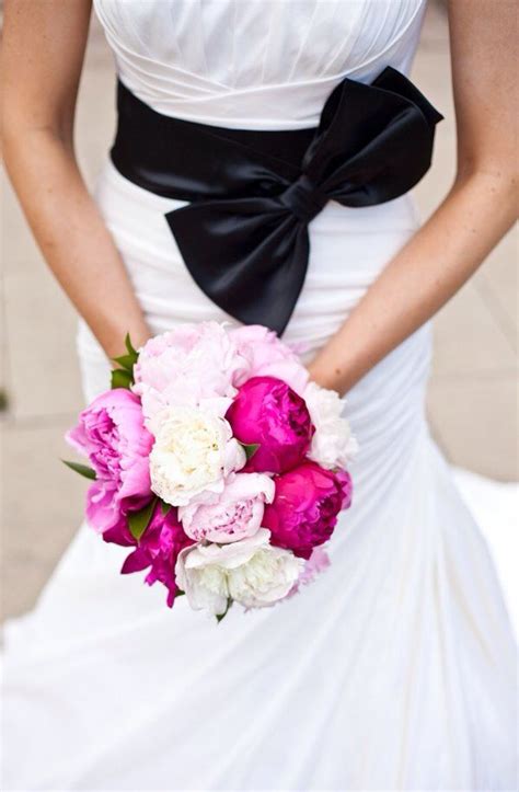 My Bouquet Pink And Cream Peonies Our Wedding Wedding