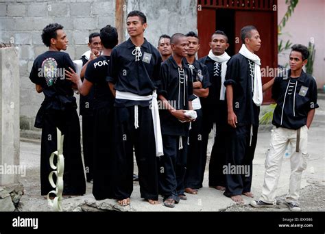 Members Of The Notorious Martial Arts Group And Youth Gang Psht Dili
