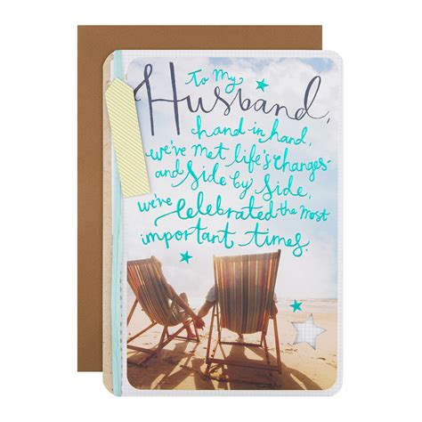 Buy Hallmark Birthday Card For Husband Contemporary Text Based Die