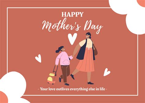 Mothers Day Celebration With Mom And Daughter Online Card Template Vistacreate