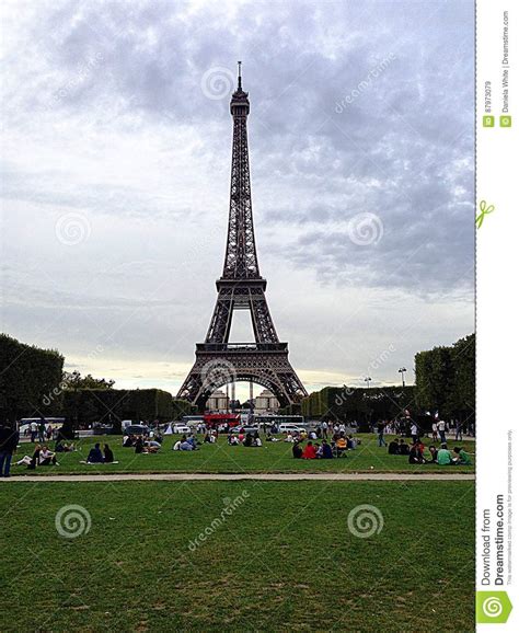 La Tour Eiffel Paris France Editorial Stock Image