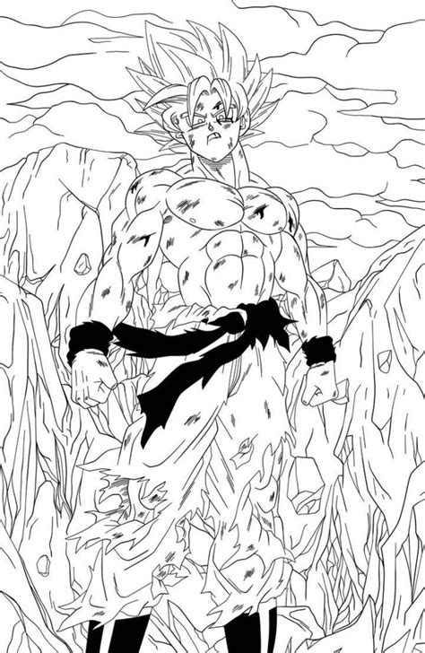 Goku Black Ssjr Revelado Por Maddness1001 En Deviantart Dibujos De