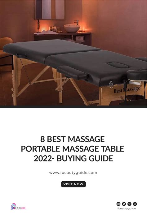 IBeauty Guide Best Portable Massage Table Buying Guide