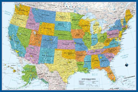 Political Map Of States What Is A Map Scale