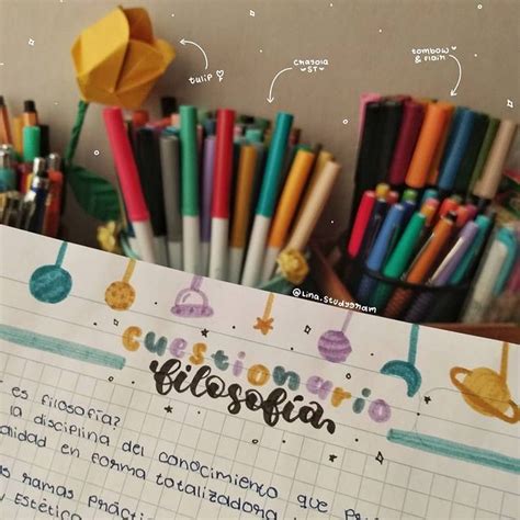 Instagram Titulos Bonitos Para Apuntes Material Escolar Apuntes My