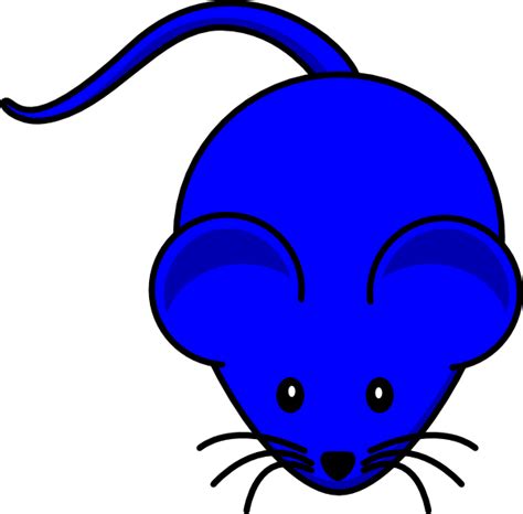 Blue Mouse Graphic Clip Art At Vector Clip Art Online