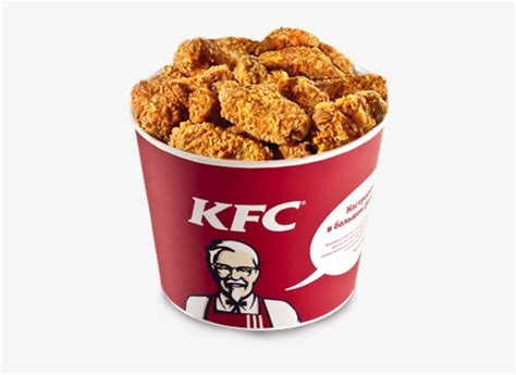 Kfc Chicken Wings Bucket Broasted Chicken Free Transparent PNG