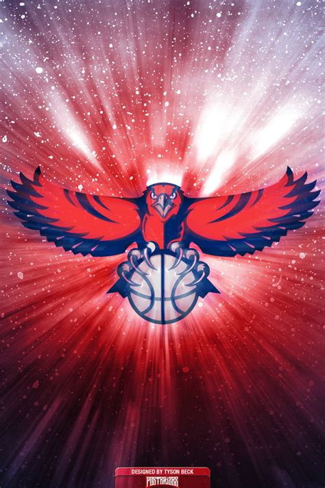 Sea, bird of prey, hawk. 39+ Atlanta Hawks Logo Wallpaper on WallpaperSafari