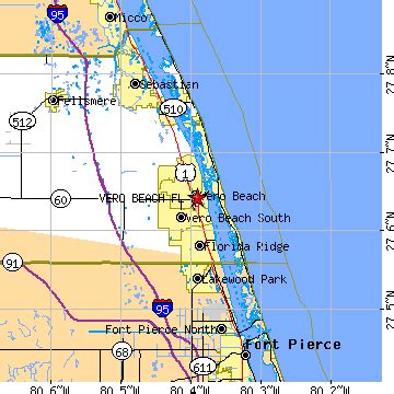 Map Of Florida Vero Beach Map