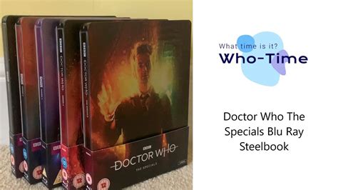 Doctor Who The Specials Blu Ray Steelbook Quick Unboxing Youtube