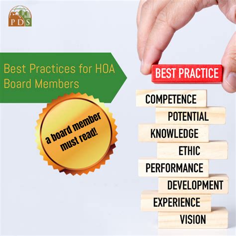 Hoa Best Practices For Board Members And Managers Planned Development Services