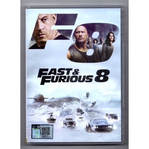 Fast And Furious 8 Movie Dvd Original Shopee Malaysia