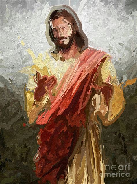Paintings Of Jesus Christ Painting By Ladonya Pearson Pixels