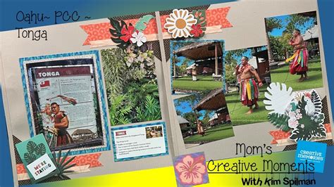 Creative Memories Travel Album Oahu PCC Tonga YouTube