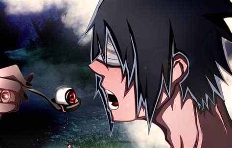 Wallpaper Sasuke Sasuke Naruto Bandages Eyes Naruto Fear Blood