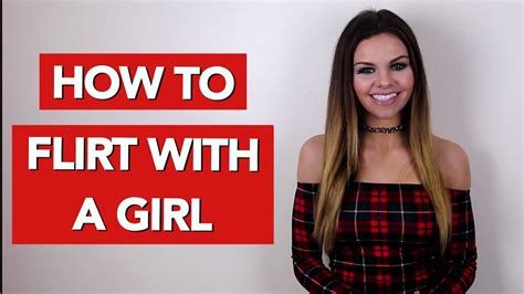 How To Flirt With Girls YouTube