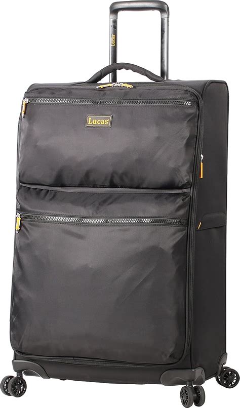 Buy Lucas Designer Luggage Collection Expandable 28 Inch Softside Bag