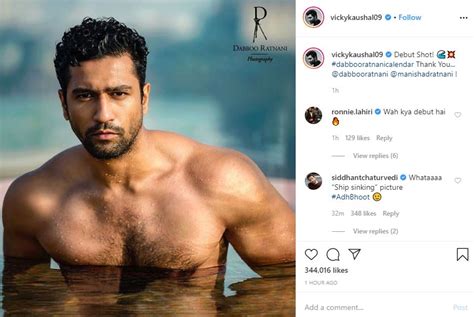 Vicky Kaushal S Semi Naked Picture Is Soaking Temperature On The