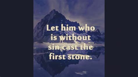 Cast The First Stone Bible What Did Jesus Mean John 87 “if You Are