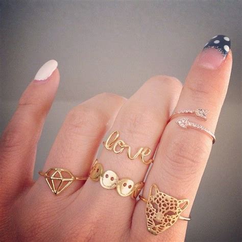 cute rings girly jewelry cute rings kawaii accessories