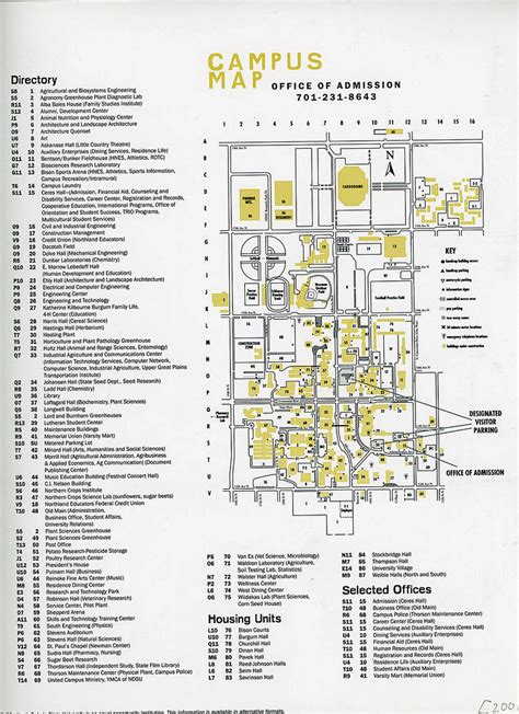 University Of North Dakota Campus Map